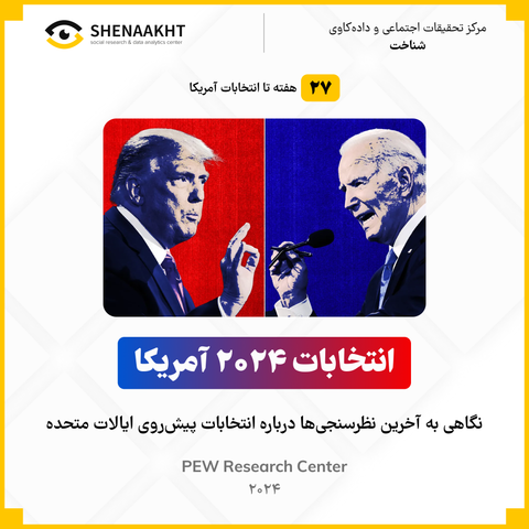 انتخابات ۲۰۲۴ آمریکا : نبرد نزدیک بین بایدن و ترامپ