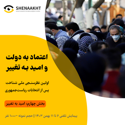 امیدواری شکننده به آینده | نتایج پیمایش ملی شناخت؛ بخش چهارم